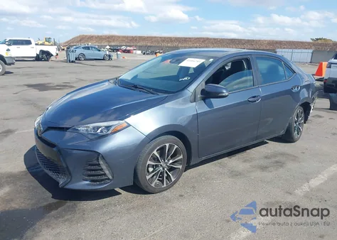 2019 Toyota Corolla Se из США, поврежденный, VIN 2T1BURHE0KC222967